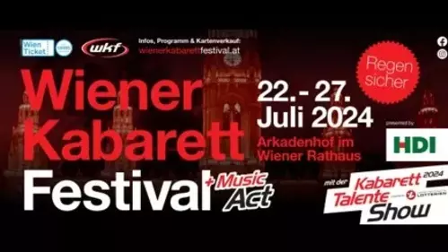 Veranstaltungsbild von Wiener Kabarettfestival 2024