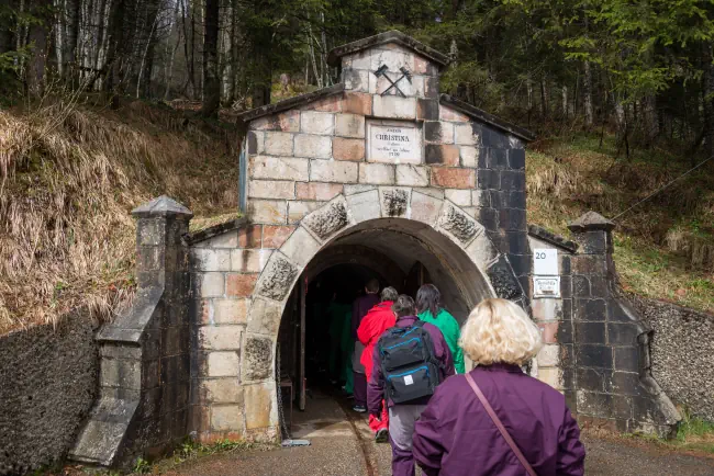 Besuch der Salzbergwerke von Salzwelten in Österreich