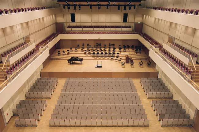 Der große Saal des Auditorium Grafenegg