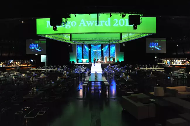 Mingo Award in der Raiffeisen Halle Gasometer